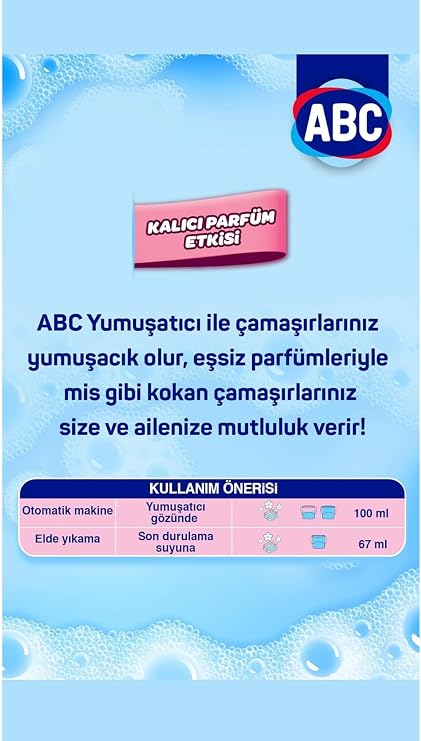 ABC DETERJAN Soft Huzur (Mor) 5 L