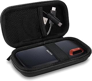 ProCase Case for SanDisk Extreme/Extreme PRO/Crucial X8 Portable SSD 500 GB/1TB/2 TB, Protective Cover Case for Storing an…