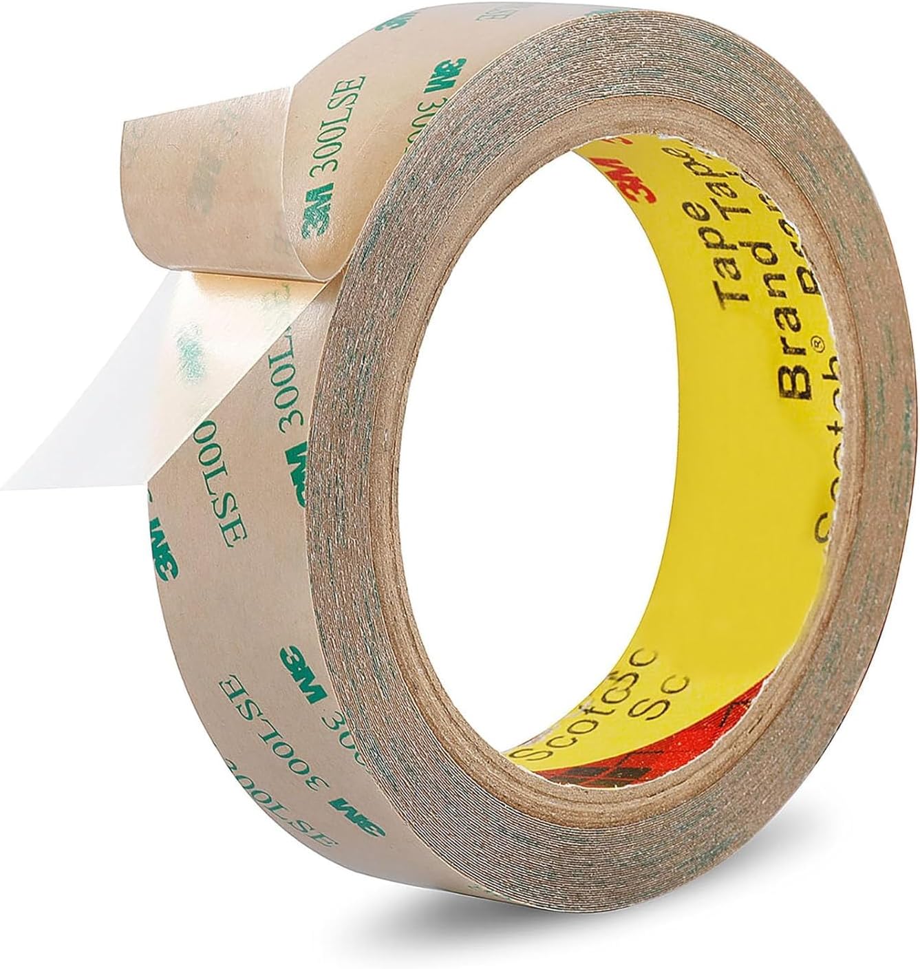 300LSE 3M Double Side Tape Heavy Duty 36ft, Clear Mounting Tape Removable for Scrapbook,Transparent Sticky Tape Picture Hanging Strips, Adhesive Tape for LED Poster Art Craft