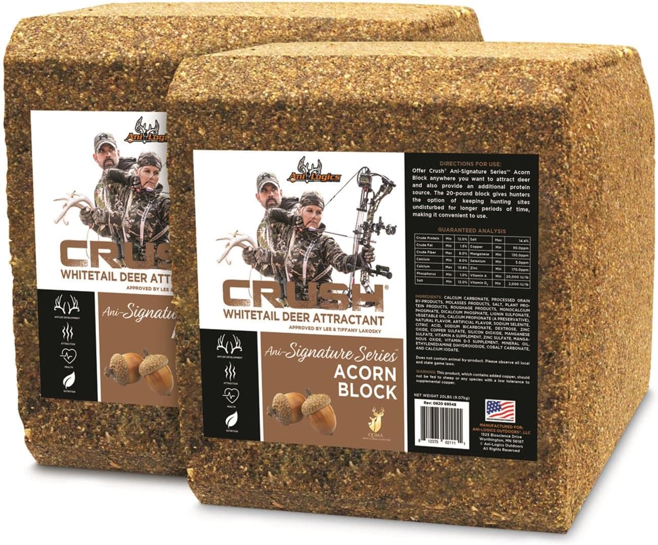 ANI-Logics Crush Acorn Block, 2 Pack : Sports & Outdoors