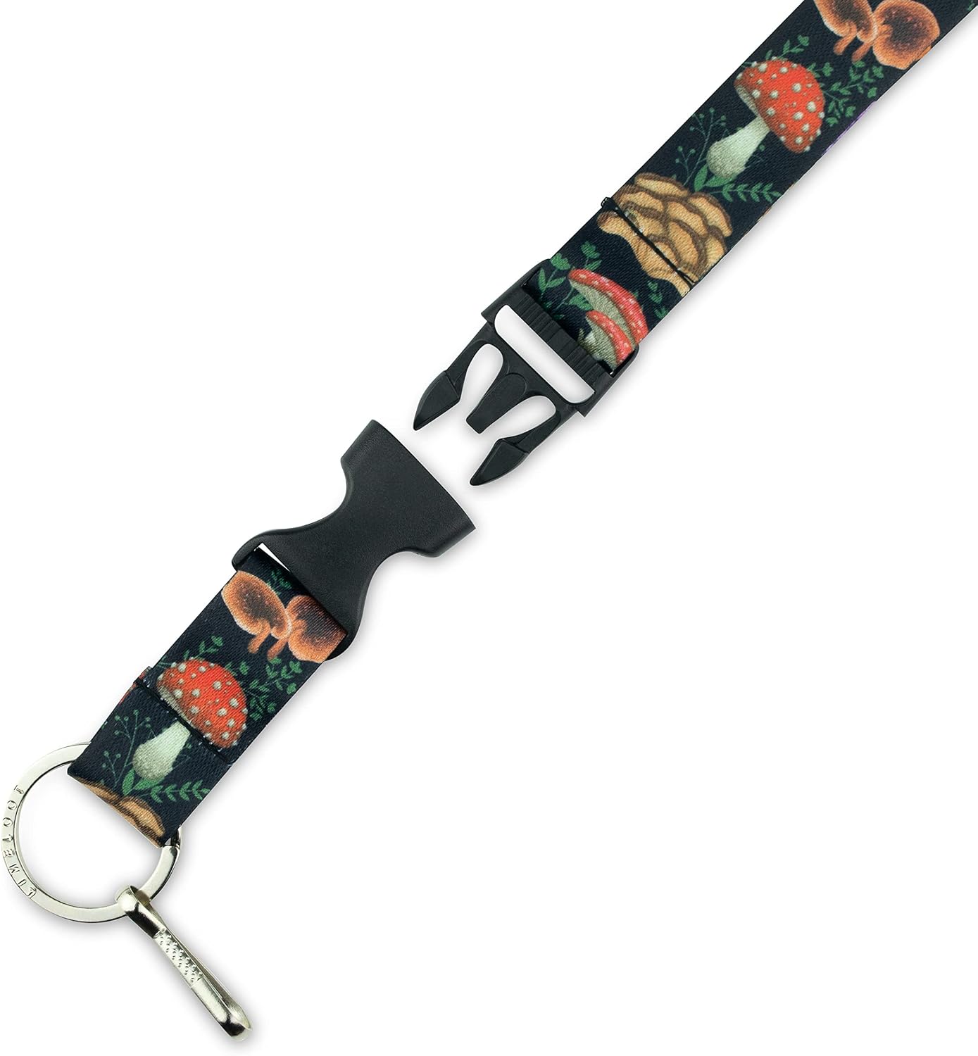 Limeloot Lanyard for Keys, ID Badge, Accessories | Neck Lanyard for Men and Women with Quick Release Buckle and Flat Ring image 3