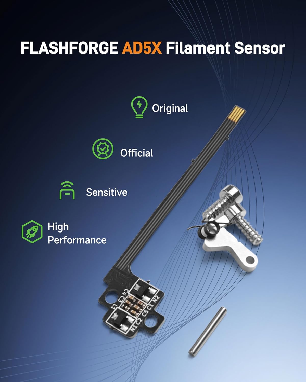 Official Original FLASHFORGE 3D Printer Filament Sensor for AD5X