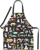 Vista 1 de Kids Aprons for Girls and Boys, Toddler Apron with Pocket for Painting, Cooking, Baking, Gardening and Crafts