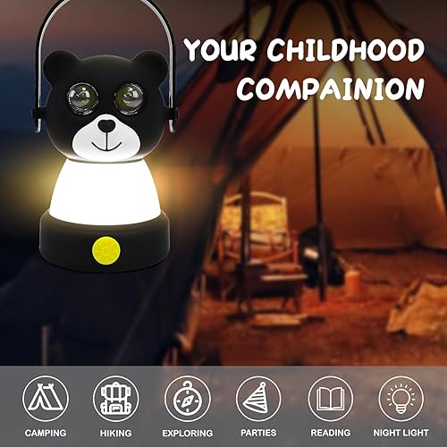 Miniatura 4 de Kit de farol LED para campamento, luz nocturna alimentada por batería para niños de 6 a 12 años, equipo al aire libre para niños de 8 a 12 años,
