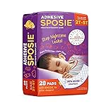 Sposie Diaper Booster Pads with Adhesive, fits Pull-Up-Style Diaper Sizes 2T-5T, Baby Diaper Pads Inserts Overnight, Diaper Liners for Nighttime Diapers, Overnight Diapers, 28 ct/