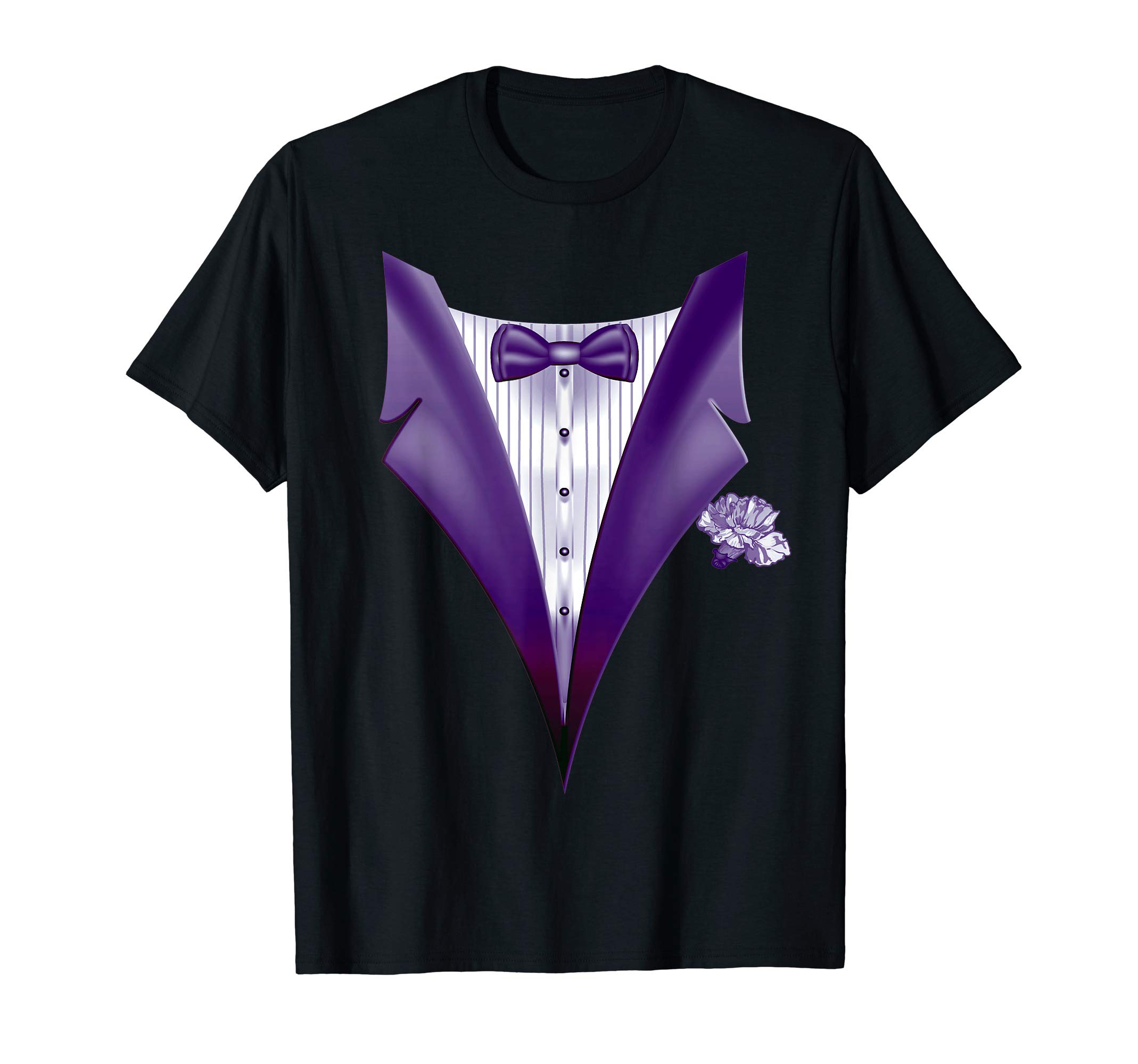 Buy Cool ShirtsPurple Tuxedo Tux T-Shirt