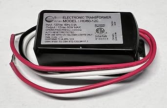 60W Electronic Low Voltage Halogen Transformer HD60-120