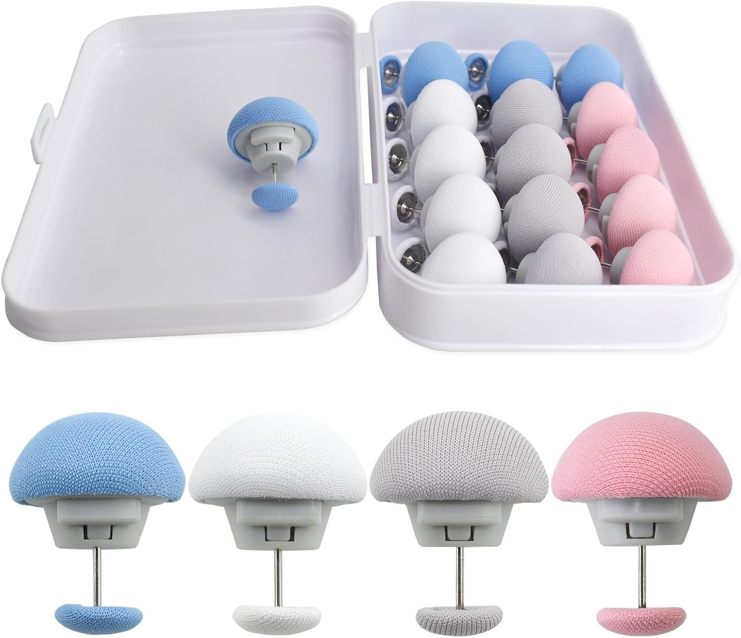 SHRJ 16Pcs Quilt Duvet Clips Bedding Holder Pins Fasteners