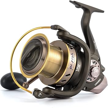 Dr. Saltwater Fish 10000/12000 Surf Fishing Reel Heavy Duty Long Throw Ultra High Capacity Offshore 13+1BB