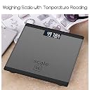 DOZZBY with DB India Heavy Thick Tempered Glass Lcd Display Weighing Machine Digital, Weight Machine For Human Body Digital Weighing Scale, Weight Scale (i scale) gallery image
