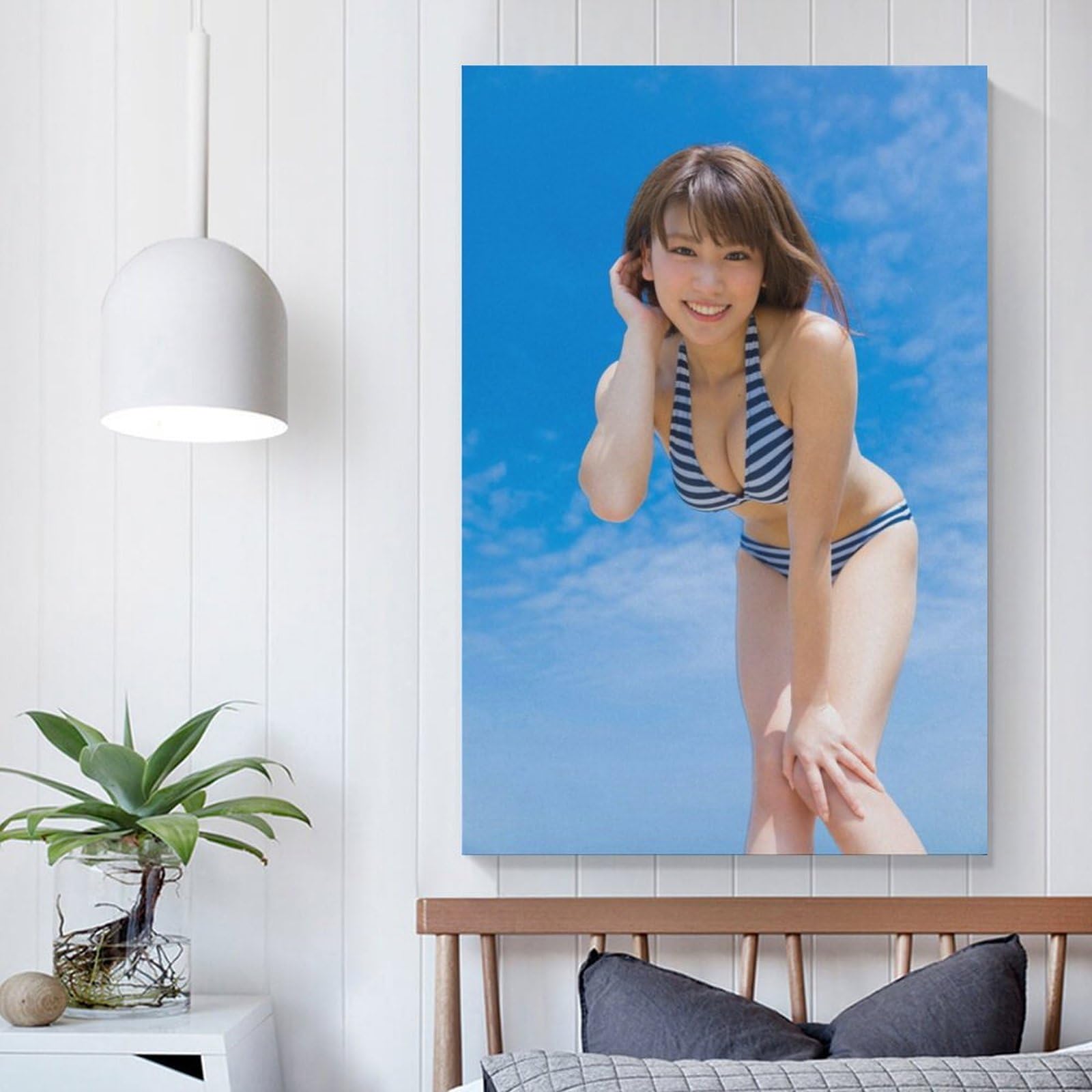 Amazon.co.jp: 久松郁実ポスターアートパネルビキニ下着かわいい