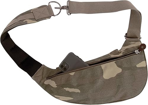 Miniatura 5 de Rothco Bolso bandolera de lona - Mochila cruzada pequeña - Mochilas casuales