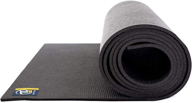 Yoga-Mad Pro Studio Yoga Mat | 183 x 60 x 4.5mm | Non Slip High Density Exercise Mat | Used for Pilates, Yoga, Stretching, Home Workouts and General Fitness