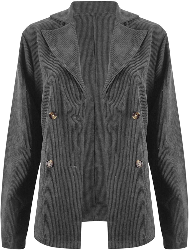 ジャケット・アウター overcoat Corduroy Double Breasted Jacket overcoat Corduroy Double Breasted Jacket
