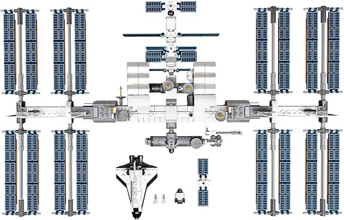 Miniatura 9 de LEGO Ideas International Space Station 21321 juego de construcción para adultos es un gran regalo de cumpleaños 864 piezas