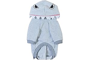 QWINEE Baked Potato Dog Costume Warm Dog Hoodie Jacket