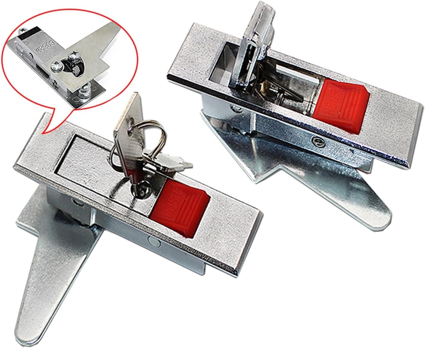 Most Popular Electrical Panel Door Locks MS603 for Cabinet Locks with Key 1Pcs(MS603-2A) image 2