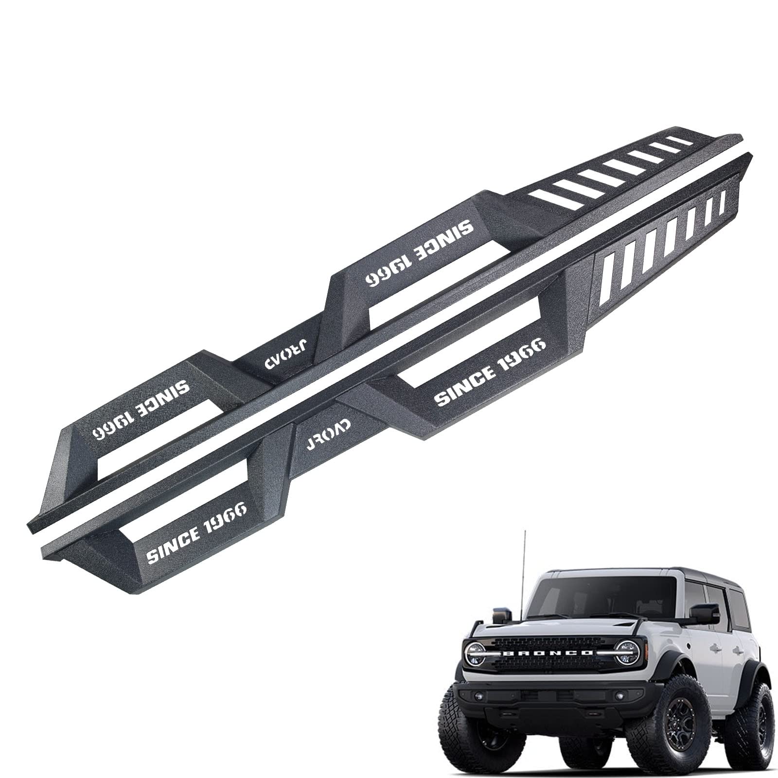 Buy Bronco Running Boards Compatible with Ford Bronco 2021 2022 2023 4Door,Bronco Step Rails