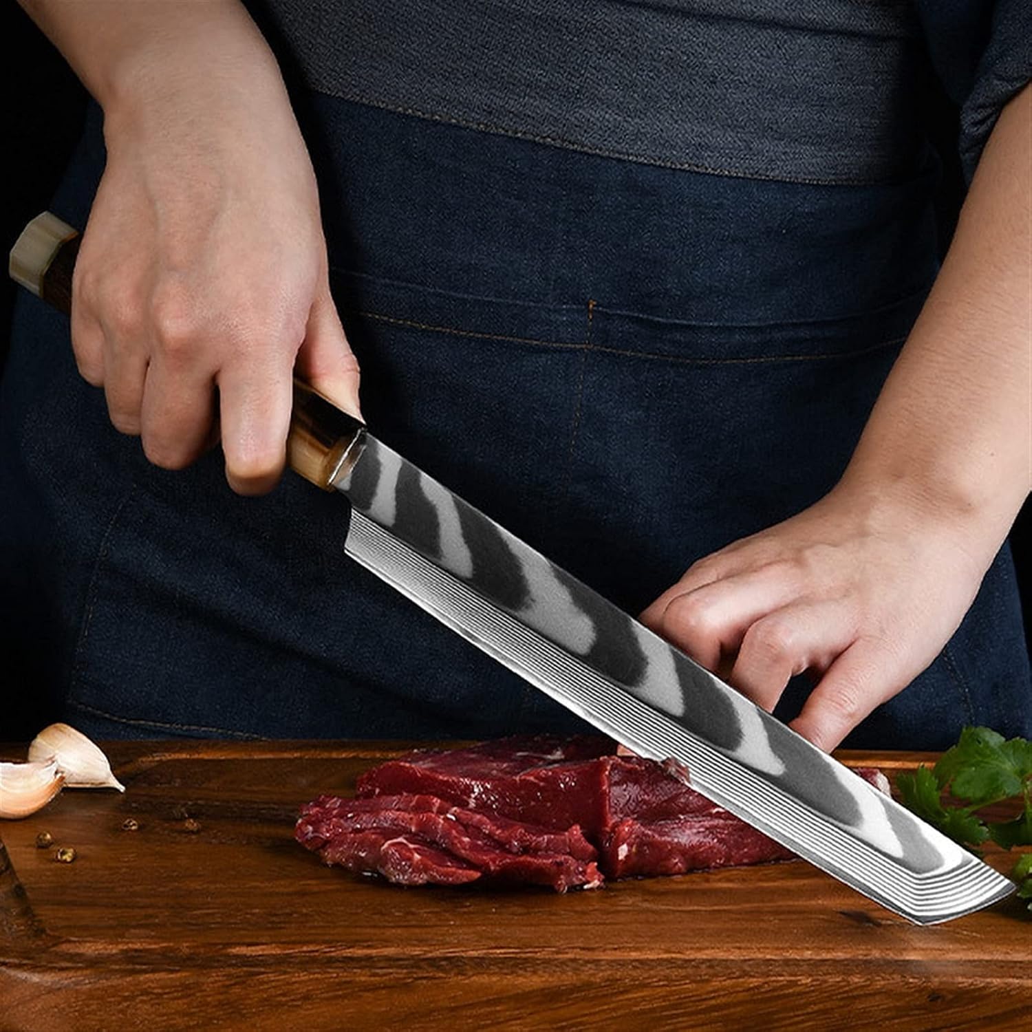 10/11.5 Inch Yanagiba Sashimi Knife 67Layer VG10 Damascus Steel Slicing Ham Filleting Fish Salmon ​Kitchen Knives(11.5 inch Sashimi)