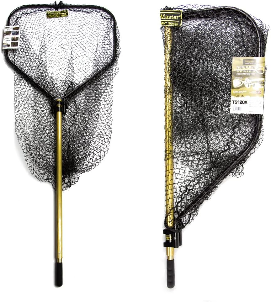 TS120X Tournament Series Precision Landing Net, Gold/Black