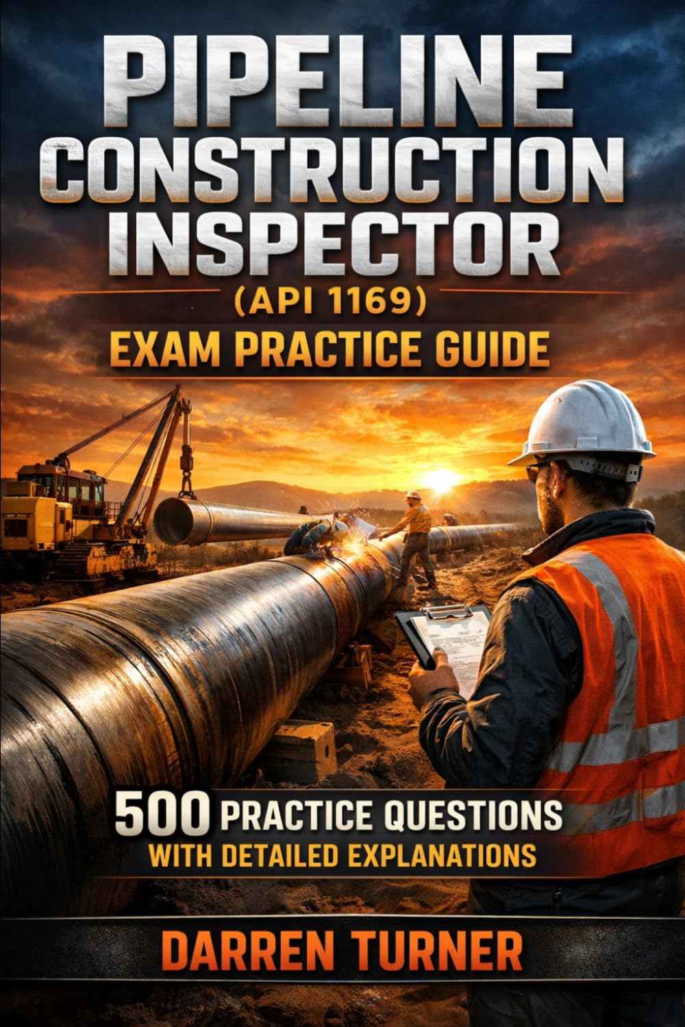 Pipeline Construction Inspector (API 1169) Exam Practice Guide: 500 Practice Questions with Detailed Explanations