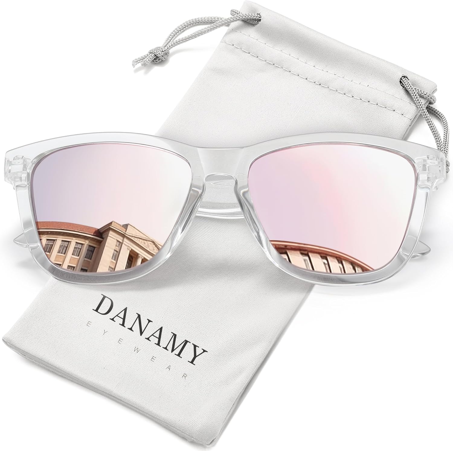 Trendy Women’s Polarized Sunglasses with UV400 Protection & Mirror Lens Trendy Women’s Polarized Sunglasses with UV400 Protection & Mirror Lens