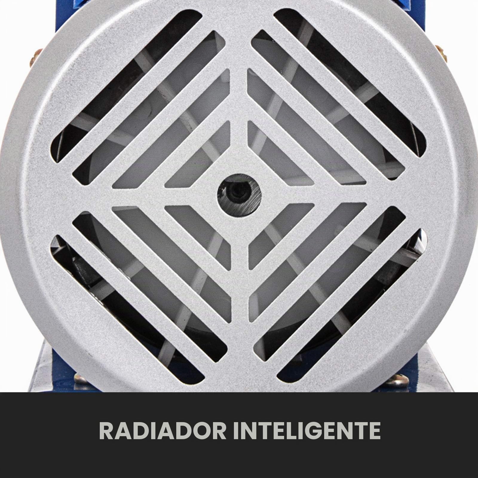 VEVOR Mophorn Bomba de Vacío, 2.5 CFM para Aire Acondicionado, 1.440 RPM Bomba de Vacío de Etapa Única, Juego de Bomba de Vacío con Capacidad de Aceite 220 ml para Doméstico e Industria, Azul