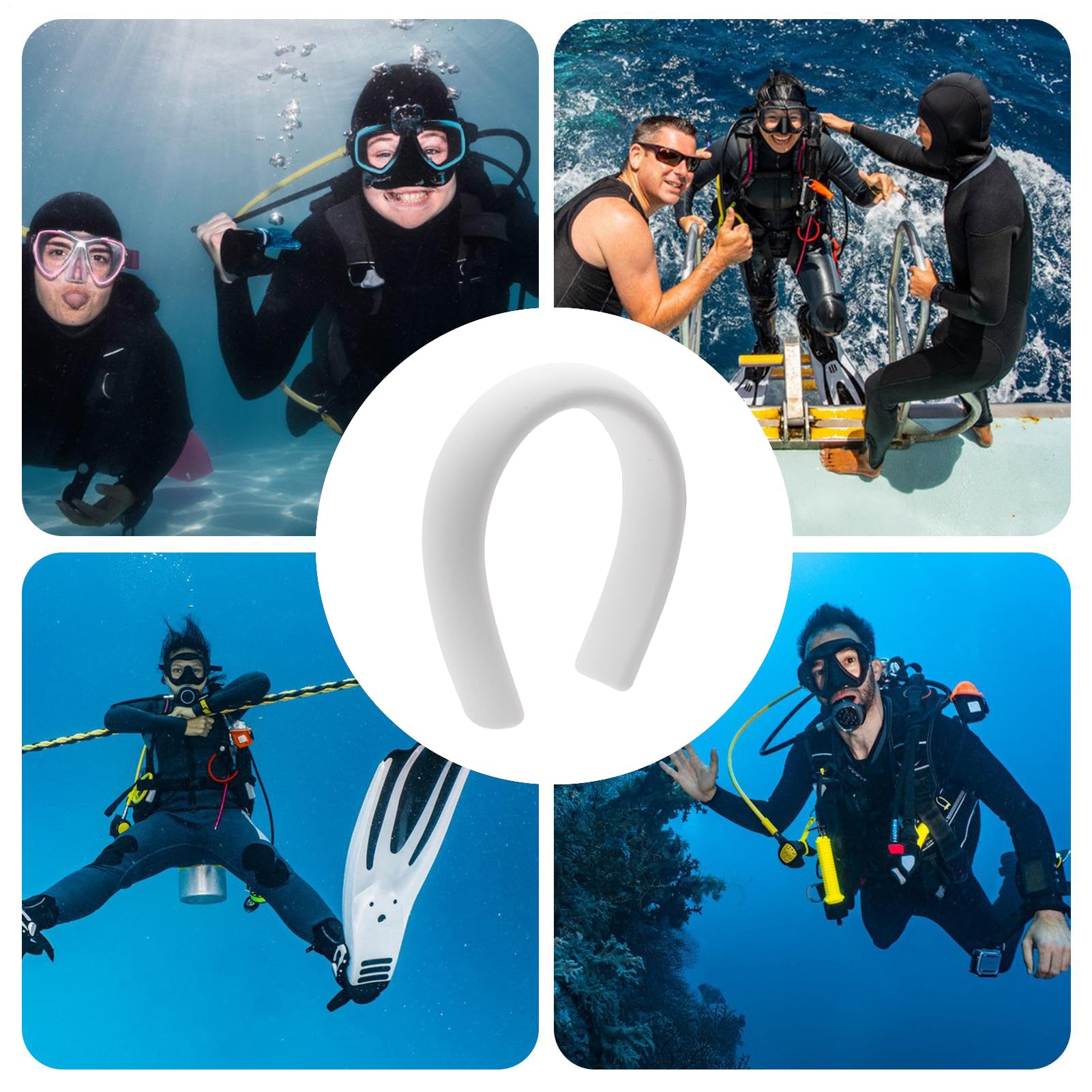 Peso Cervical De Submarinismo (bucear) - Plomo Flexible maleable para Peso De Buceo Ajustable | Control Preciso De La Flotabilidad - Equipo Apnea para Principiantes Y Apasionados Del Submarinismo