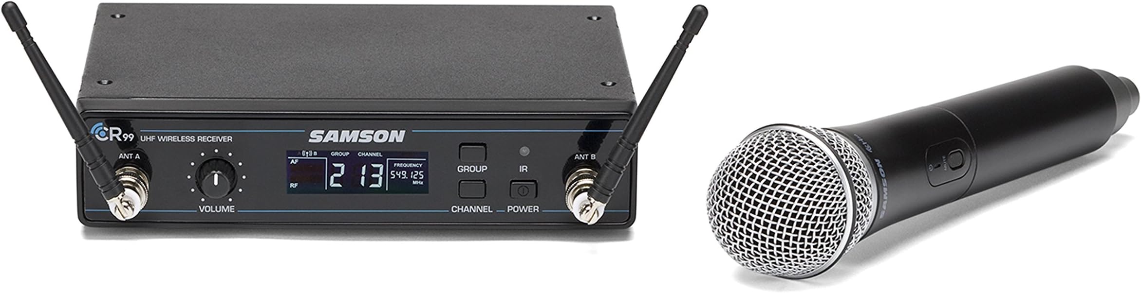 Concert 99 UHF 80-Channel Wireless Handheld Microphone Mic System