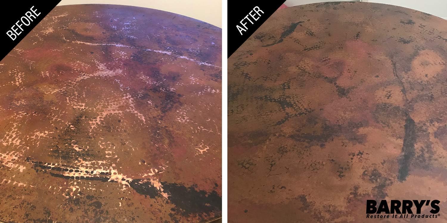 Barry's Restore It All Products - Copper Patina Rescue Homeowner Kit | The #1 ALL-IN-ONE Copper Patina Restoration KIT! Sinks, Hardware, Tables & Faucet Fixtures