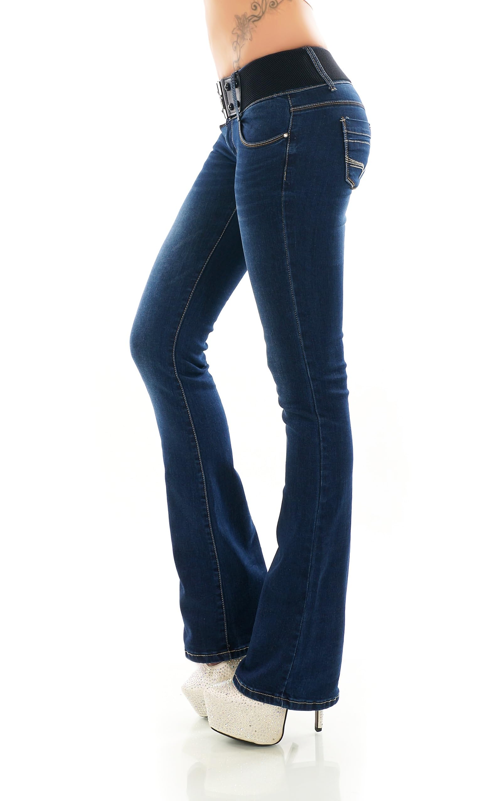 Miss RJ Jean bootcut pour femme