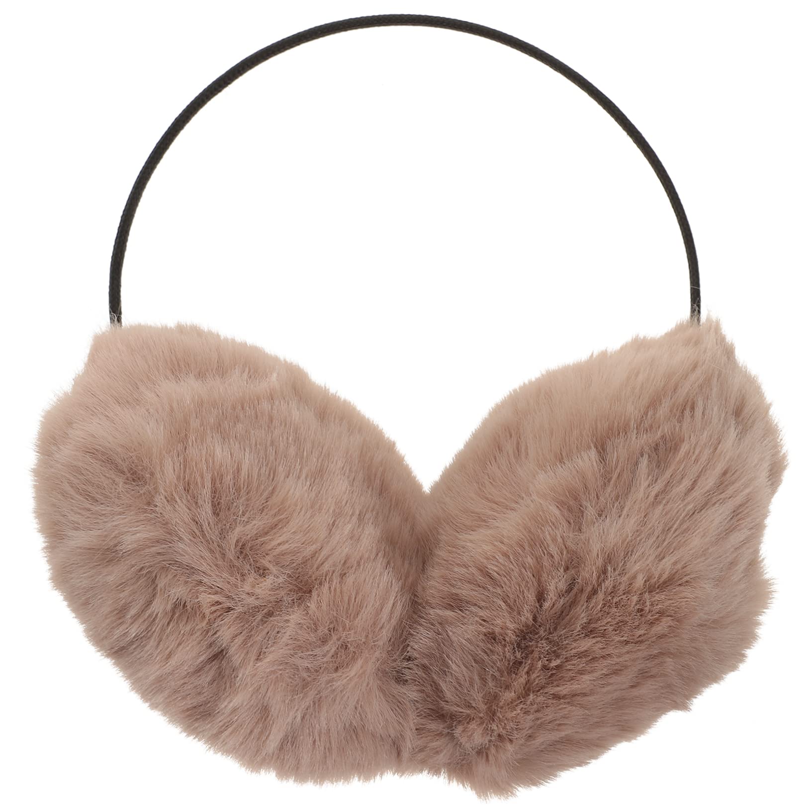 FOMIYES Furry Ear Muffs for Women Winter Warm Earmuffs Plush Ear Cover for Outdoor Activities