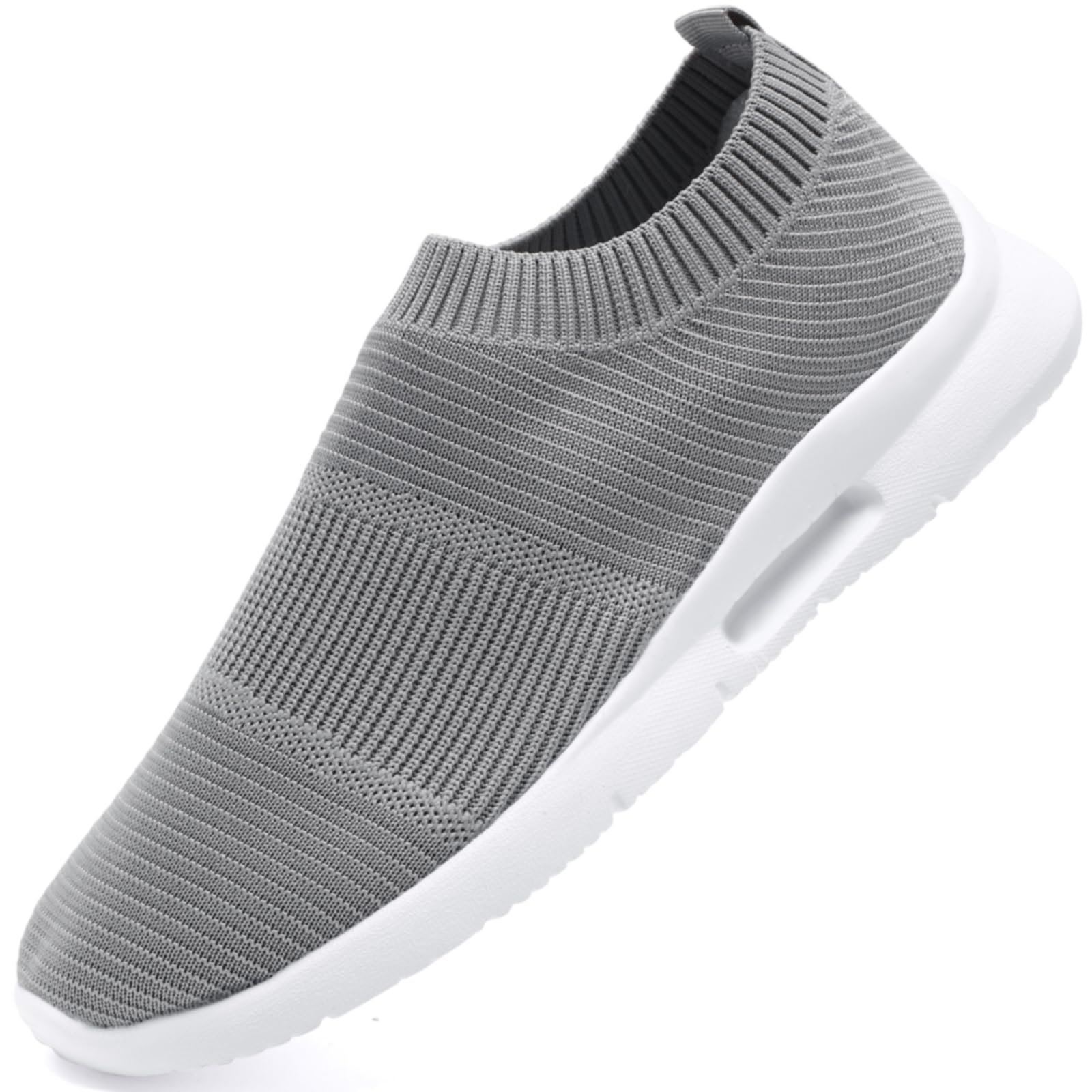 JUEQIBAA Slip on Sneaker Herren Ohne Schnürsenkel Turnschuhe Sportschuhe Leichte Walkingschuhe Straßenlaufschuhe Atmungsaktiv Jogging Schuhe Sportsschuhe
