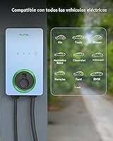 Vista 3 de Autel Home Cargador Inteligente para Vehículos Eléctricos (EV) de hasta 50 Amperios, 240V, Estación de Carga de Automóvil para Interiores/Exteriores