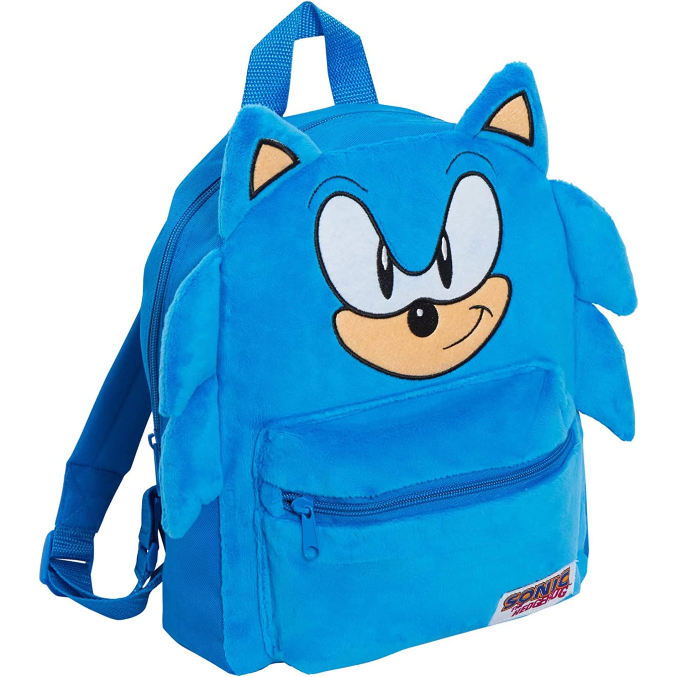 Zaino Bambino Sonic Zaino Peluche 3D Sonic The Hedgehog Per Bambini - Per Scuola, Viaggi E Gite, Colore Blu Zaino In Peluche Blu Regalo - Foto 7