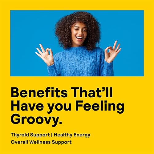 Miniatura 3 de Nature's Life Kelp islandés 41 mg - Suplemento de yodo de algas marinas de agua de mar islandesa - Soporte tiroideo para mujeres y hombres con 225