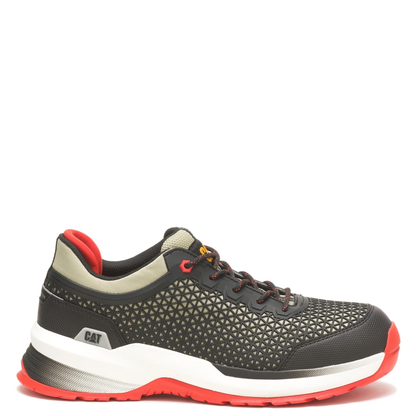 CAT FOOTWEAR MENS STREAMLINE 2.0 COMPOSITE TOE, MOSS GREY/BLACK, 7.5 Streamline 2.0 Leather Composite Toe Work Shoe | CAT US main image 4