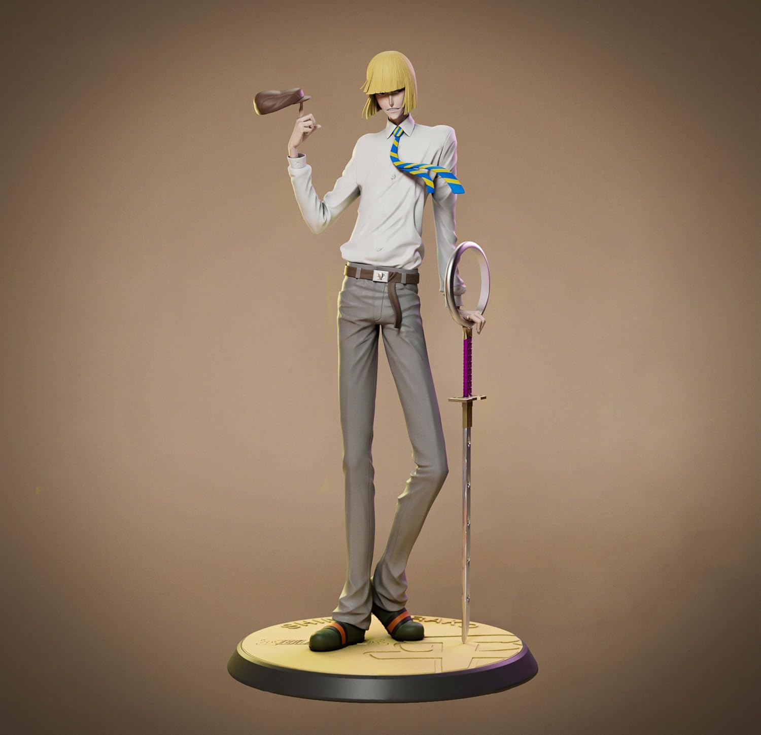 平子真子 矢胴丸リサ フィギュア 1/6スケール 塗装済み完成品 ガレージキット Y.M.S 限定販売 スタチュー (A標準版) [
