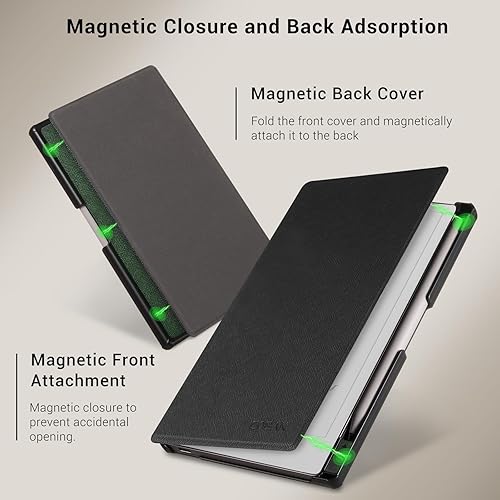 Miniatura 3 de CoBak Funda para Remarkable Paper Pro Move de 7.3 pulgadas 2025, Carcasa Trasera Rígida Protectora Ligera con Cubierta Folio Inteligente de