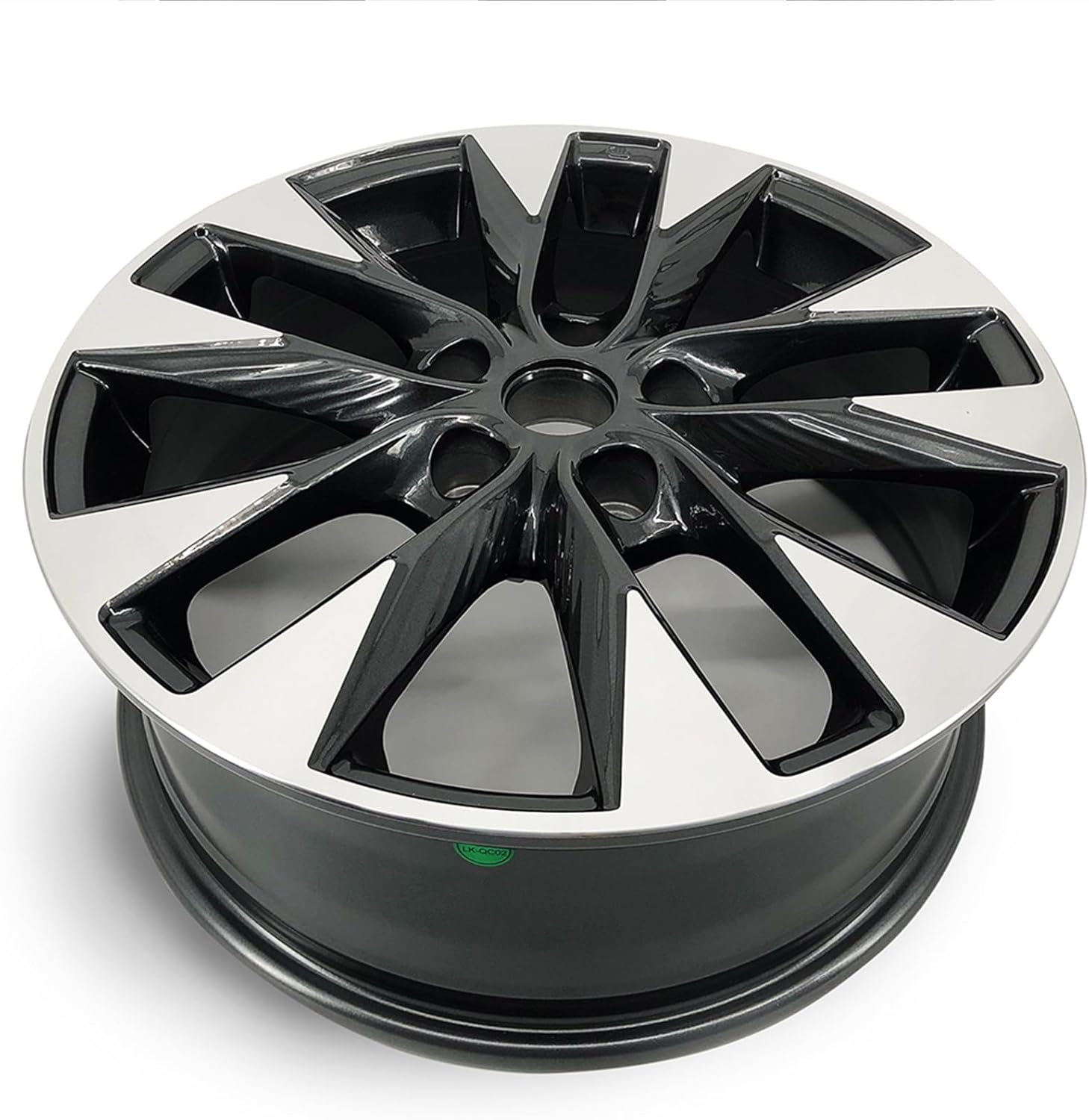 For Nissan Sentra Machined Charcoal OEM Design Wheel 17" 2015-2019 SAW62758 Set of 4 Replacement Rim