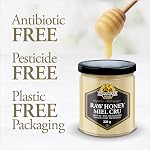 Dutchman’s Gold Organic Raw Honey | Unpasteurized | Canada No. 1 White | Minimally Filtered | Smooth Creamy Texture | Product of Canada | 330 g