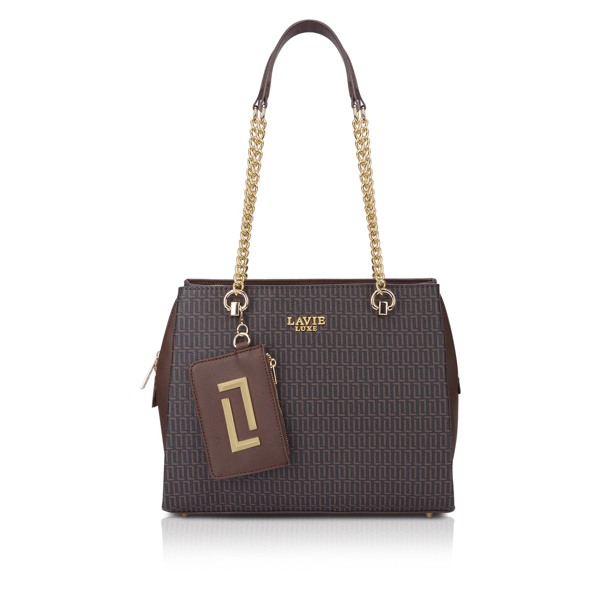 Women's Monogram Ashley Satchel Bag | Satchel Handbag For Work | Ladies Purse | Stylish Shoulder Bag | Gift For Women-image-35