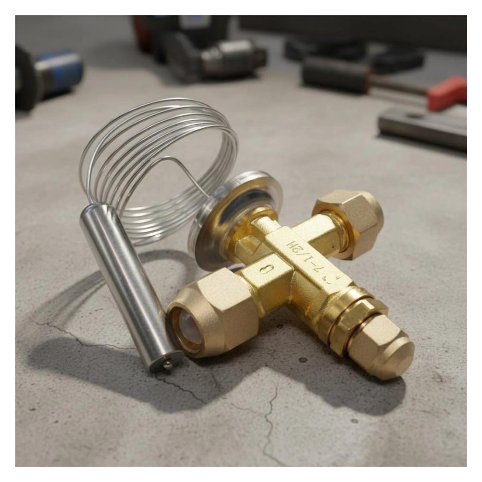 Réfrigération De Détendeur Thermique, Pièce Thermostatique De CVC De Contrôle De Température De Valve D'égalisation Externe
