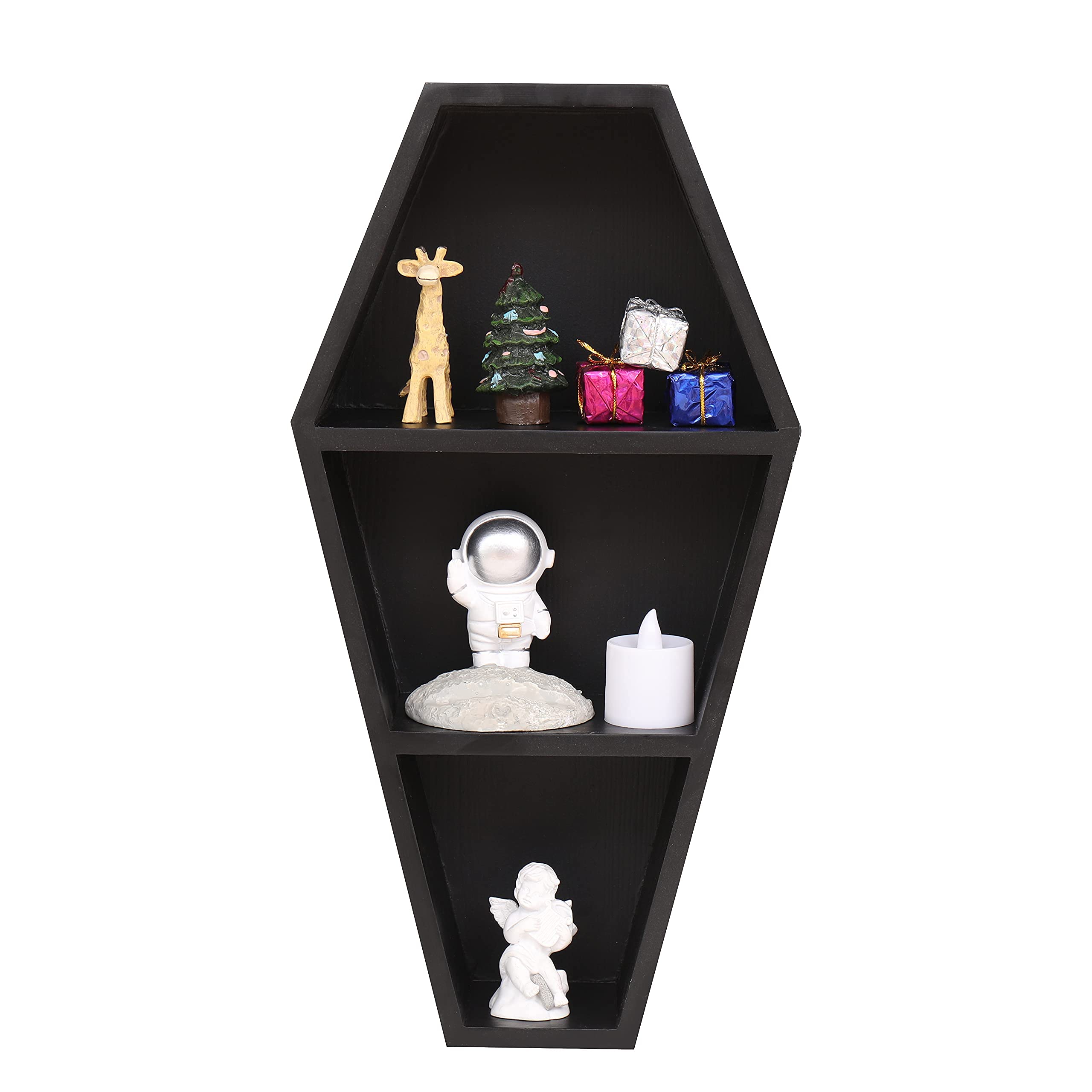 Coffin Shelf Decoration Witch Shelf Oddities Hanging Shelf Coffin