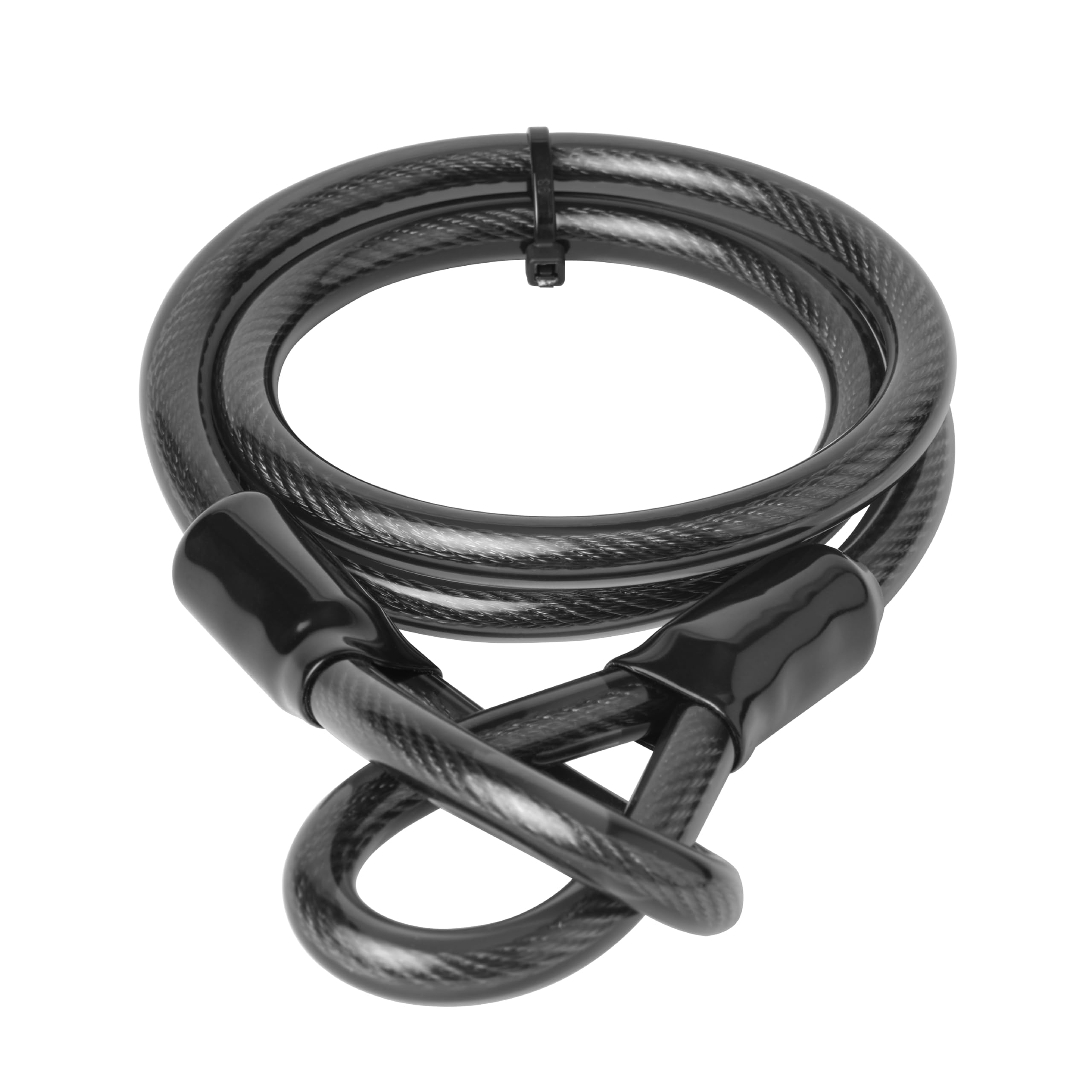 Hygge Lucchetto antifurto a U da 20 mm, cavo in acciaio resistente da 1,2 m, con 2 chiavi ad alta sicurezza per bicicletta, bici elettrica e mountain bike