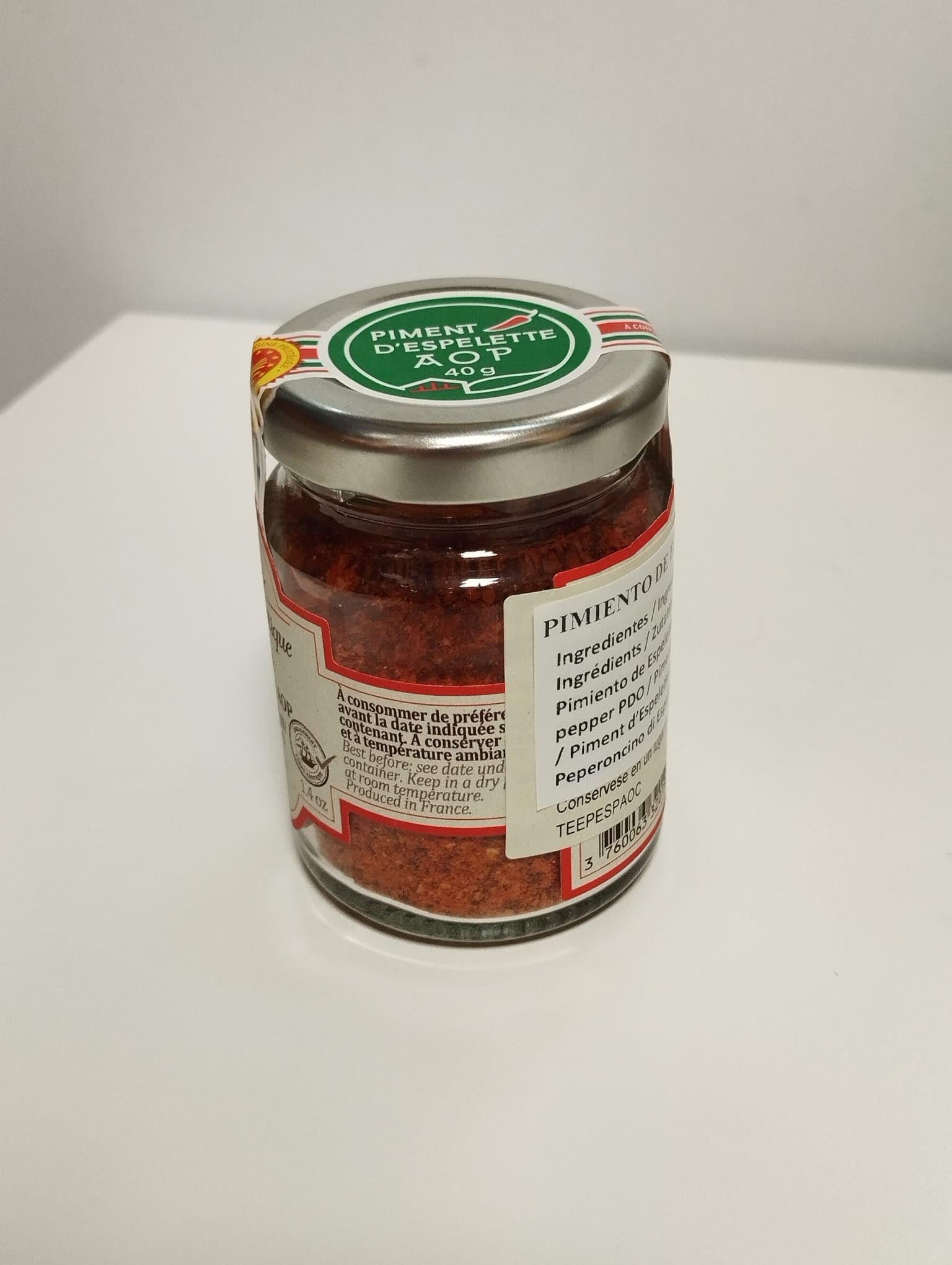 Terre Exotique | Pimentón de Espelette DOP - Bote 40 g.