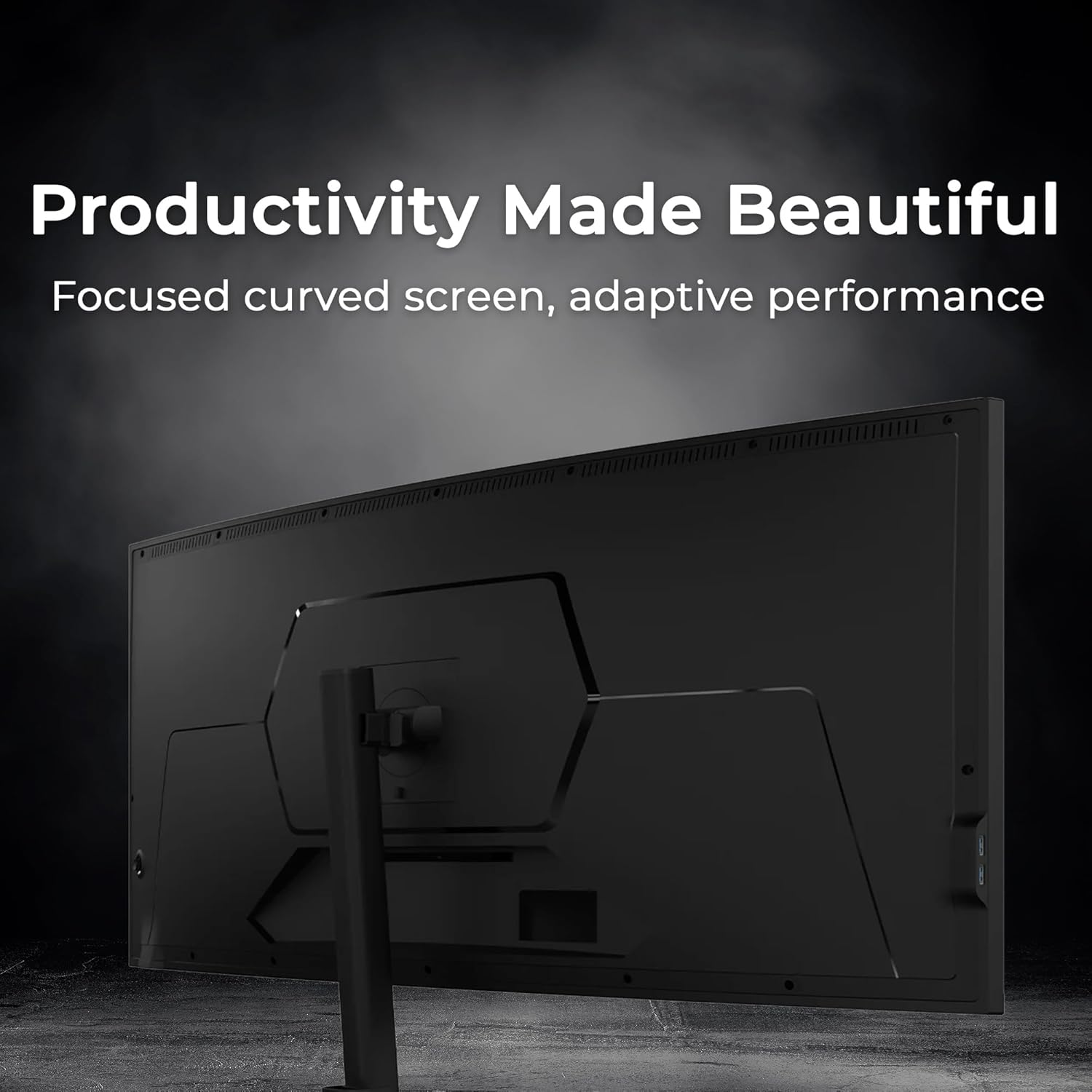 Deco Gear 40 Curved 5K2K Nano IPS Monitor | 5120×2160 UltraWide 21:9 Display, 120 Hz Refresh | 65 W USB-C PD | HDR, Adaptive Sync | Built-in Speakers for Work