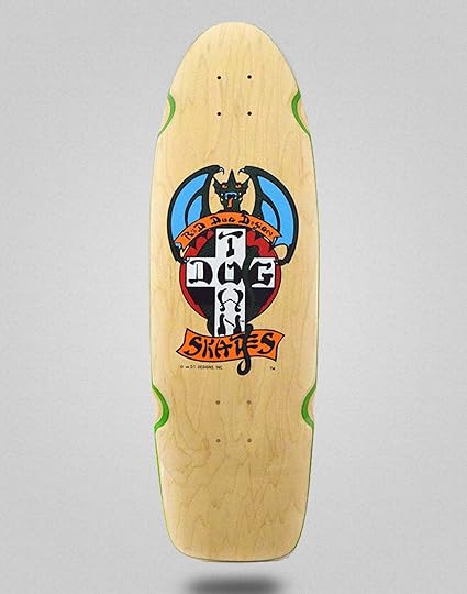 pic Dog On Red Skateboard lordofbrands skate skateboard dogtown