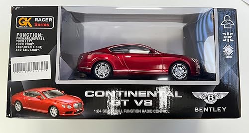 Miniatura 6 de 100 CLASSIC Bentley oficial con licencia 124 Escala Bentley Continental GT3 Auto de carreras a control remoto auto Hobby