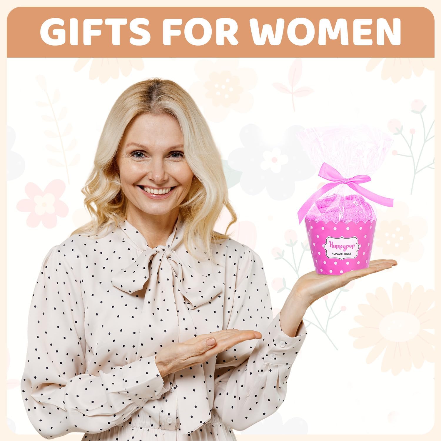 HAPPYPOP Mothers Day Gifts Socks - Gifts for Daughter Cousin Grandma, Aunt Mom Sister Socks - Image 2